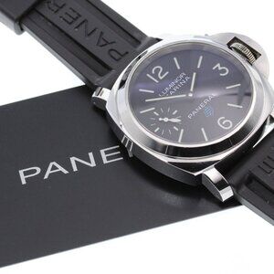 PANERAI Luminor Marina Logo 3 Days Achaio PAM00777 black Dial HW Men's_840392